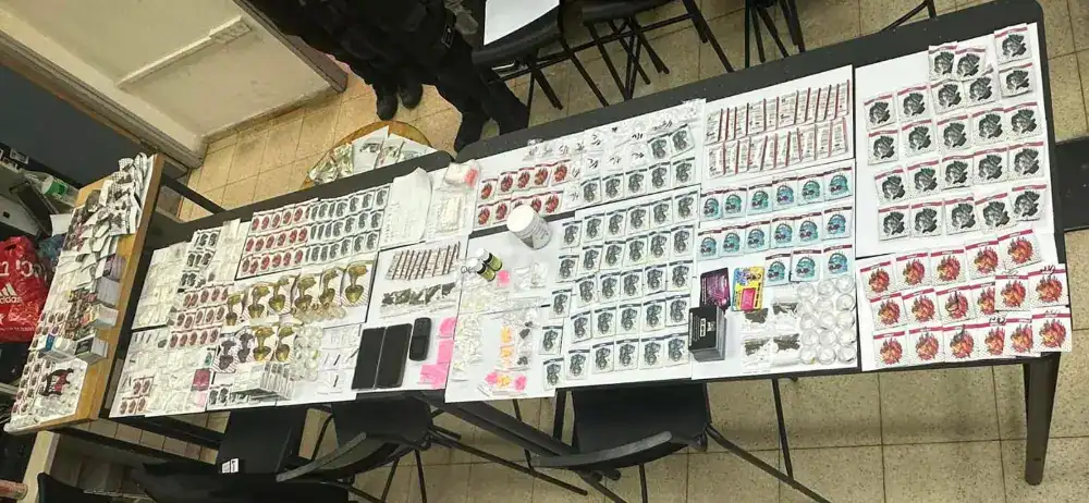 החרמת סמים משטרת תל אביב