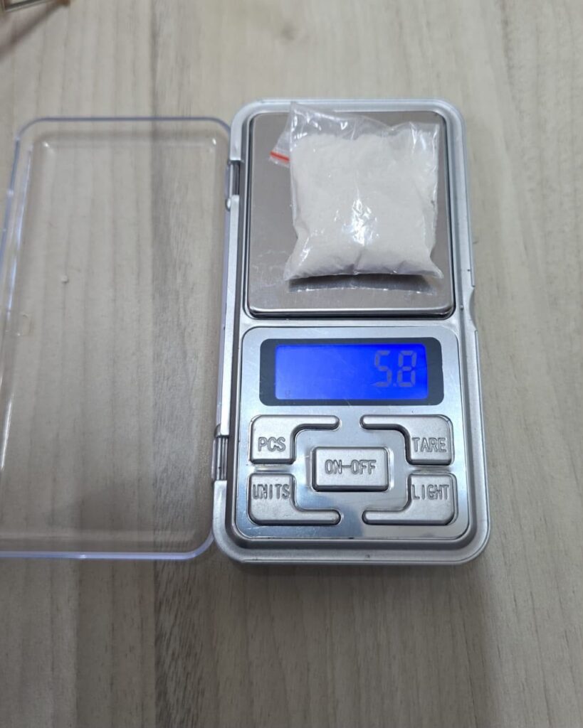 תמונת הממצאים שנמצאו בפעילות המשטרתית