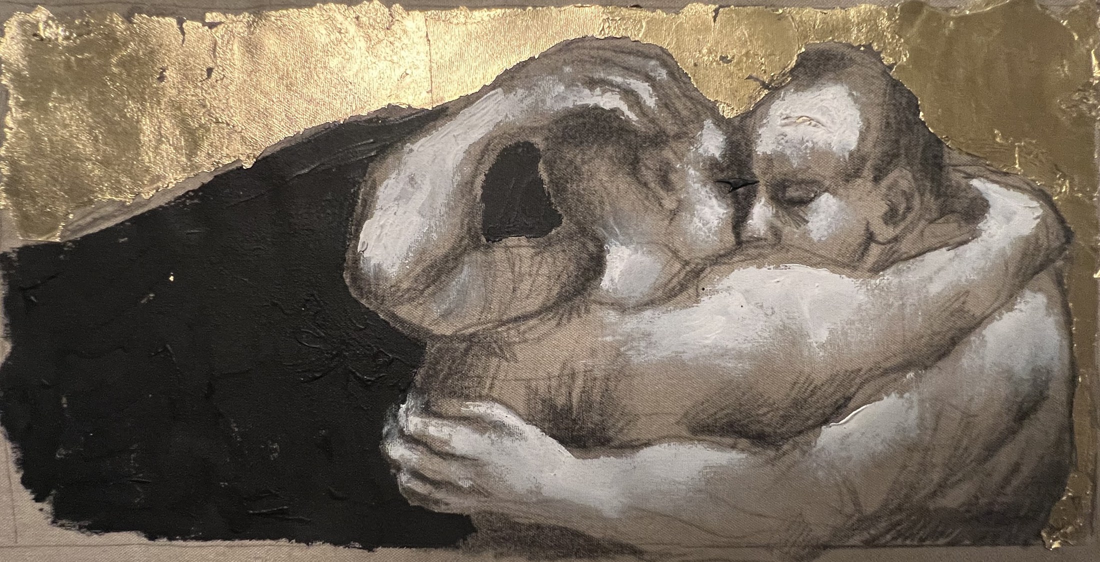 פרט מהציור "בית" של דיוויד ברויאר-וייל